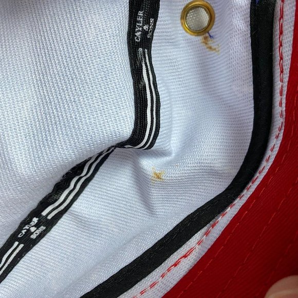 DEFECTS! Cayler and Sons Sailor Bucket Hat Size Medium (21" / 54CM) Navy Boat - Picture 5 of 7